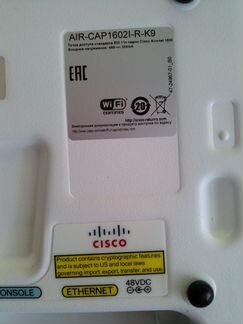 Wi-Fi точка доступа Cisco AIR-CAP1602I-R-K9