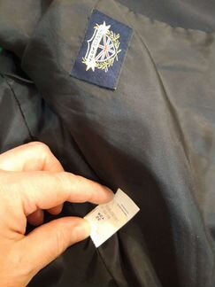 Школьный пиджак 128 рост в рубчик