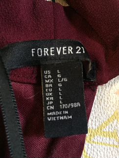 Платье коктейльное Forever 21. Размер L. Новое