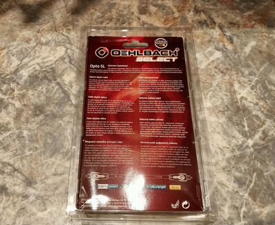 Оптический кабель Oehlbach Opto SL 75 см, новый
