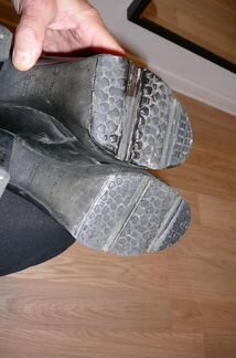 Модные сапоги зима платформа р36 кожа цигейка