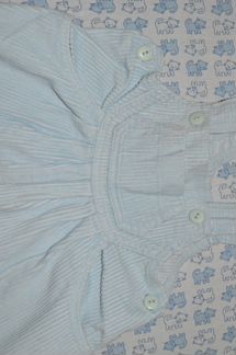 Полукомбинезон голубой вельветовый Италия Bimbus