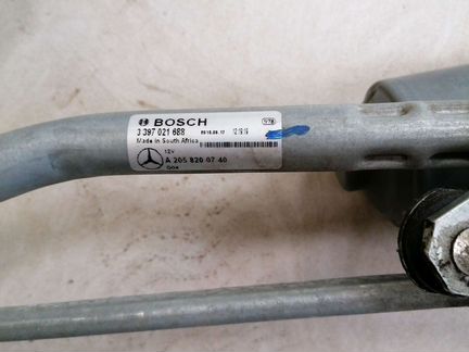 Моторчик трапеции дворников A2058200740