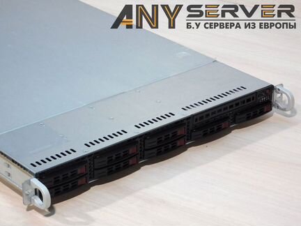Сервер Supermicro 1027R 2xE5-2643v2 48Gb 8x2.5