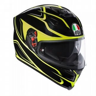 Мотошлем Интеграл AGV K-5 S Multi / Черно-желтый