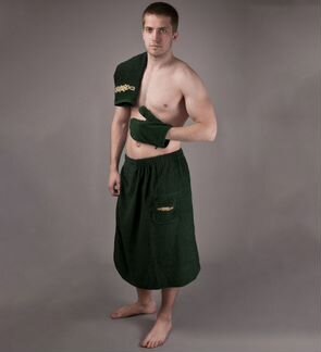 Набор для сауны Quenna Цвет: Темно-Зеленый