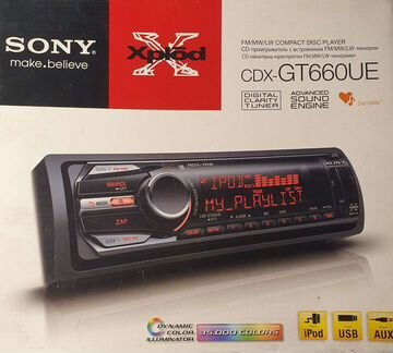Автомагнитола Sony cdx-gt660ue