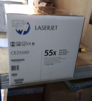 Картриджи нр CE255XD оригиналы 3уп