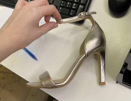 Кожаные босоножки Portal