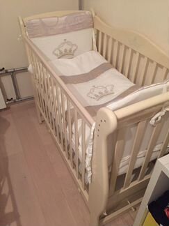 Детская кроватка Baby Luce корона