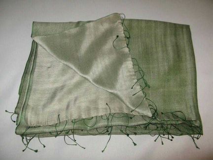 Палантин шёлк-шерсть