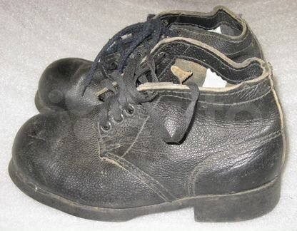 Ботинки армейские р39 рабочие кожа юфть 247 СССР