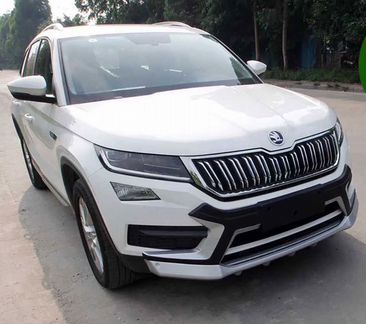Защита перед/зад бамперов Skoda Kodiaq Шкода