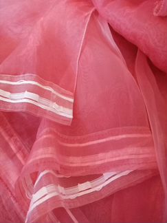 Тюль 2 шт новая 5м 60см х 2м 40см