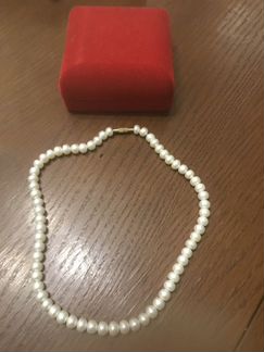 Бусы из натурального жемчуга