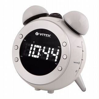 Часы радиобудильник Vitek VT-3525 W