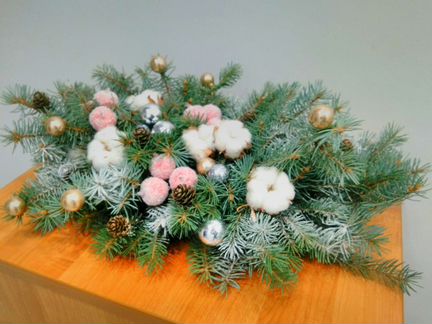 Стильная новогодняя композиция