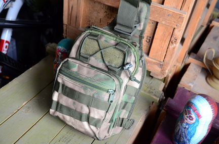 Тактическая городская сумка в расцветке Мох