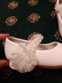 Туфли праздничные, сандали ортопедические