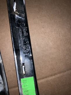 Накладка хром заднего бампера G11 G12 BMW