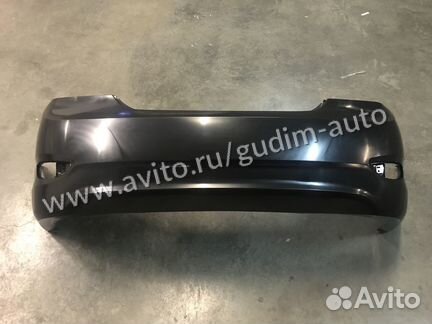 Бампер задний Хендай Солярис с 2011 по 2015 седан