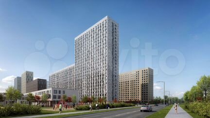 2-к квартира, 59.5 м², 24/25 эт.
