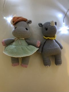 Игрушки вязаные