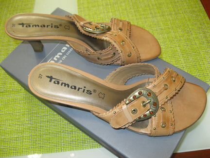 Новые босоножки tamaris кожа