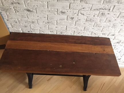 Стол (консоль) в стиле loft (подстолье singer)