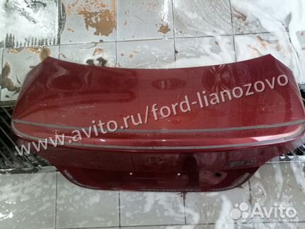 Крышка багажника до рест бмв е60 красная