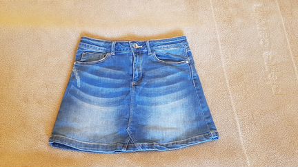 Джинсовая юбка р 152 zara Зара