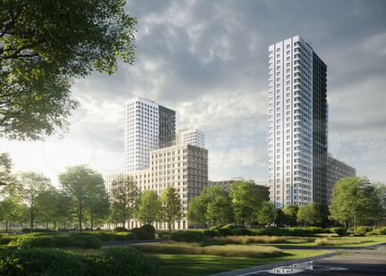 2-к квартира, 59.4 м², 2/13 эт.