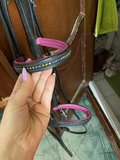 Уздечка для лошади (трензельное оголовье)