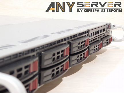 Сервер Supermicro 1027R 2xE5-2620v2 192Gb 8x2.5