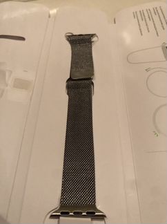 Ремешок для apple watch 38. Миланский сетчатый (Ор