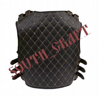 Жилет байкерский броня Варяг из кожи