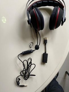 Игровая гарнитура Asus TUF Gaming H7, Красная