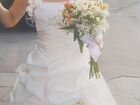 Свадебное платье 42-46р молочного цвета объявление продам