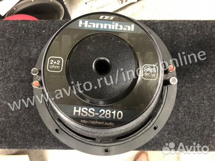 Сабвуфер Hannibal HSS-2810 D2