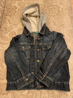 Джинсовая куртка/ветровка benetton 98-104