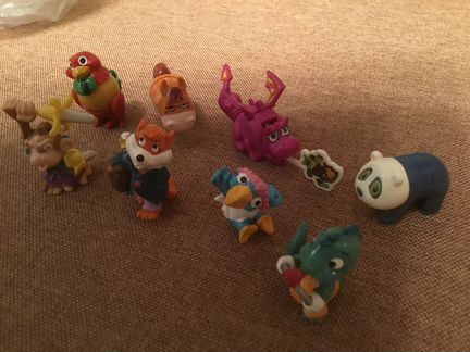 Игрушки из киндер-сюрпризов