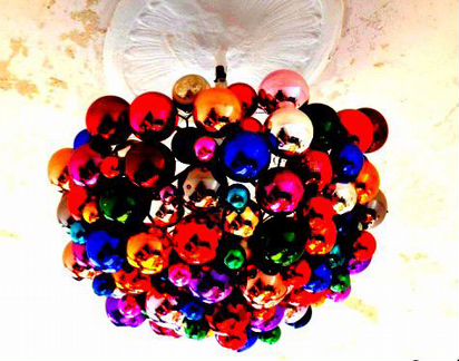 Новогодняя Люстра Шар