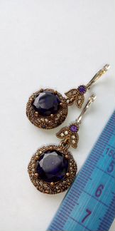 Серьги серебряные