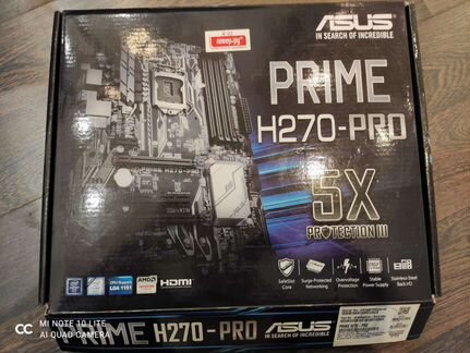 Материнская плата Asus H270 pro