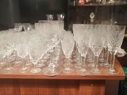 Рюмки хрустальные времен СССР