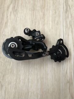 Переключатель задний shimano deore, M592, SGS, 9 с