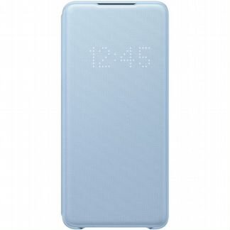 Чехол LED View Cover для Samsung S20+ blue
