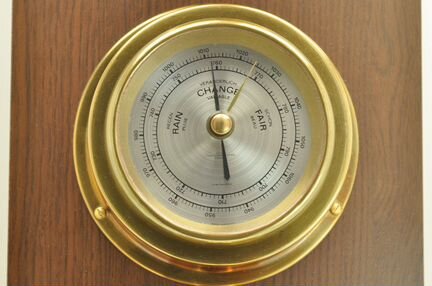 Корабельные барометр + термометр+ гигрометр Wempe