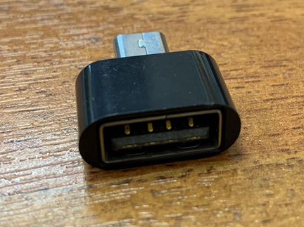Переходник с USB на micro USB