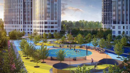 2-к квартира, 67.7 м², 34/39 эт.